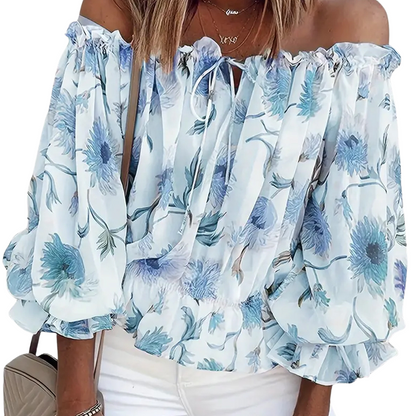 Stylish floral blouse for women