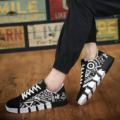 Aktaion - Casual schoenen met print