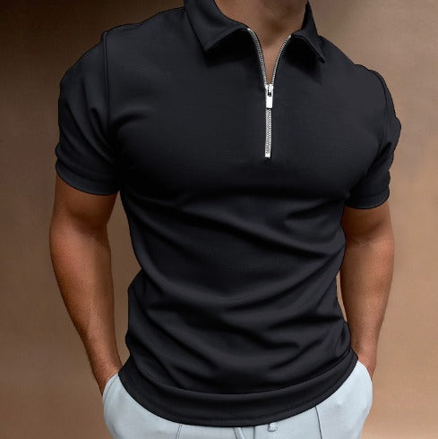 Santiago Zip-Up Polo | 50% OFF