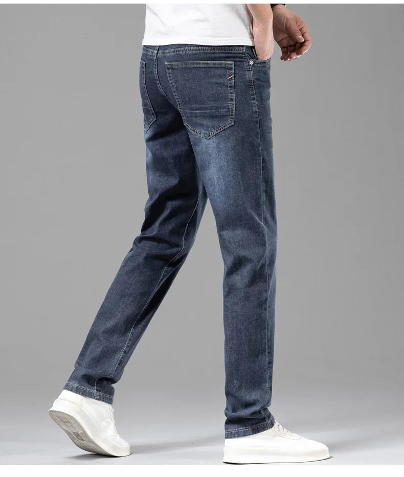 Mokum Comfortabele Elastische Business Jeans