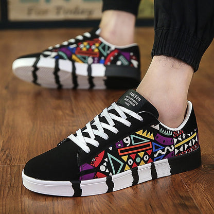 Aktaion - Casual shoes with print