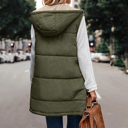 Ane - Reversible sleeveless vest for women