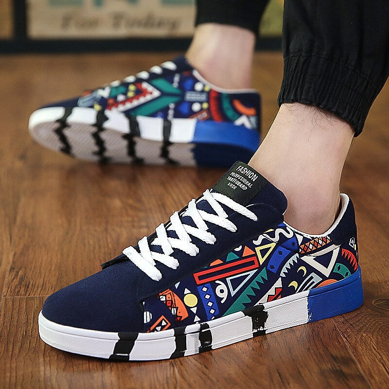 Aktaion - Casual shoes with print