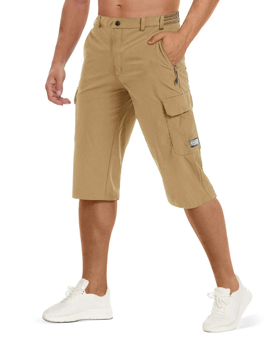 BASILE - Lightweight and quick-drying cargo shorts