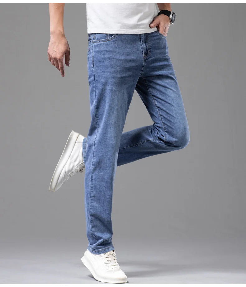 Mokum Comfortable Elastic Business Jeans